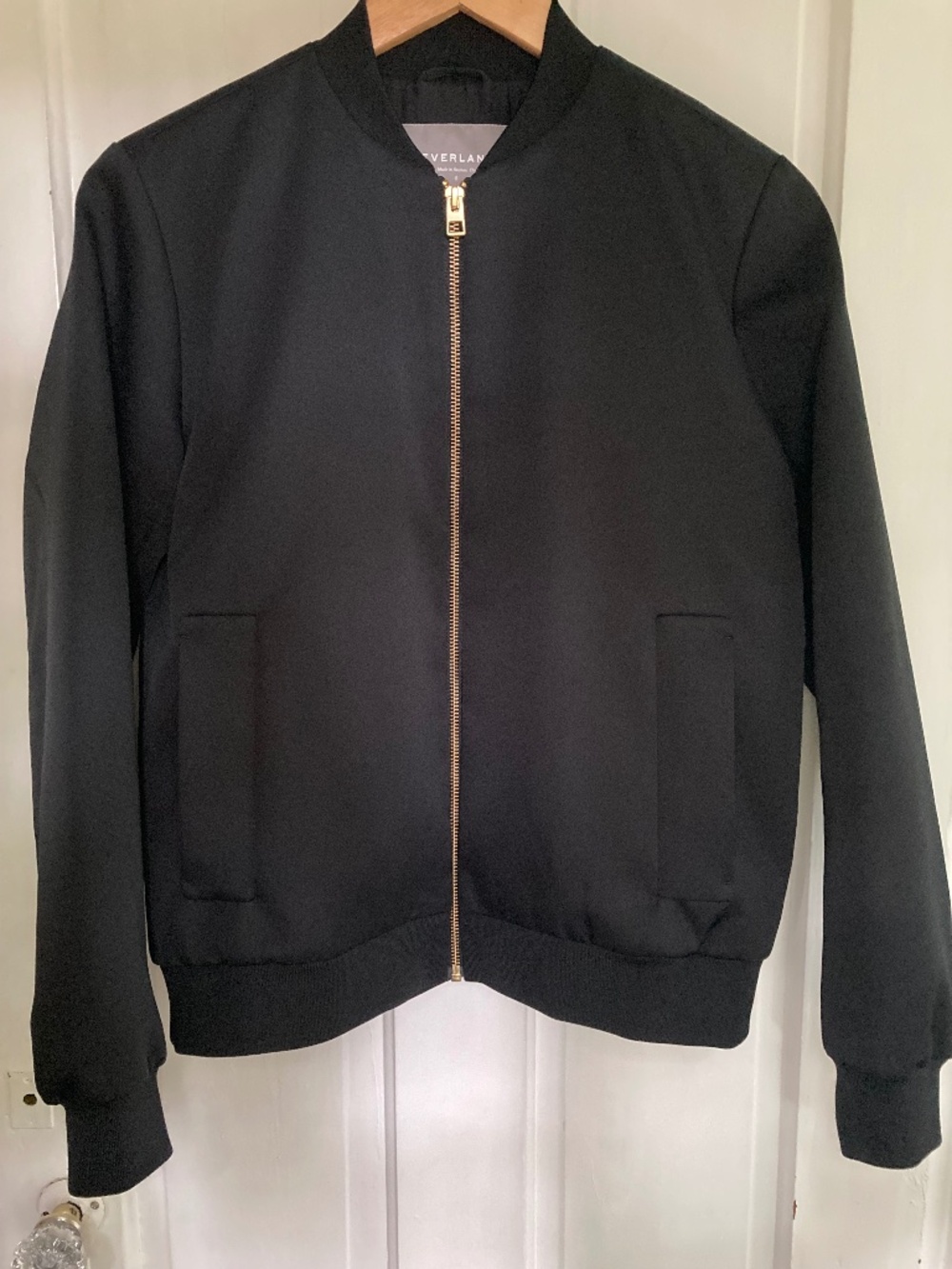 Everlane E2 Bomber Jacket Black S
